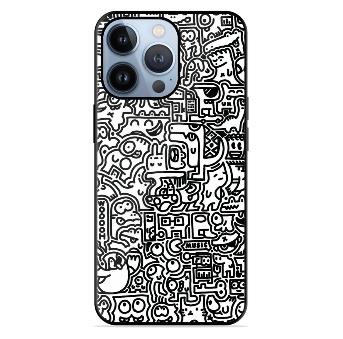 CHAOS ILLUSTRATED B/W GRAFFITI