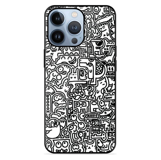 CHAOS ILLUSTRATED B/W GRAFFITI